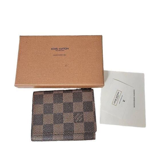 Louis Vuitton damier card holder - Picture 1 of 10